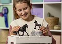 Schleich Horse Club Friese hengst-3