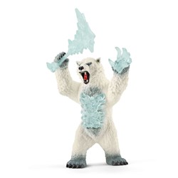 Schleich Eldrador® Creatures Blizzard bear with weapon