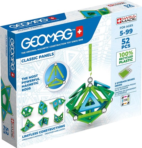 Geomag Classic Panels Recycled 52 pcs