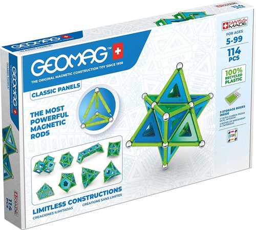 Geomag Classic Panels Recycled 114 pcs
