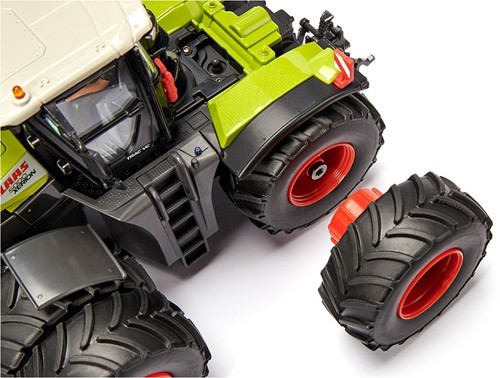 Siku extra wielen voor Claas Xerion 1:32 voor CONTROL Claas Xerion 6791 en 6794 speelgoedtractoren ideaal als dubbele banden rubber/kunststof zwart/rood-3