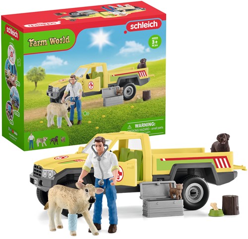Schleich Farm World Dierenartsbezoek op de boerderij-2
