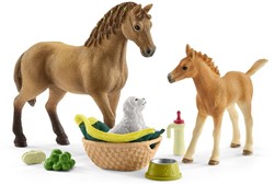 Schleich Horse Club Horse Club Sarahs zorg voor jonge dieren