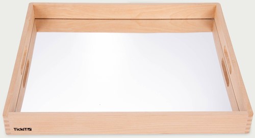 Tickit Houten spiegelblad