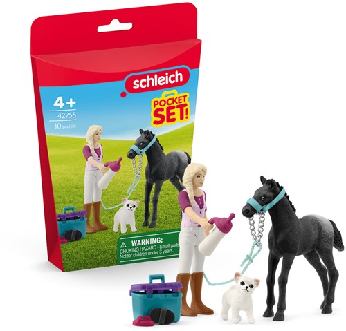 Schleich Horse Club Care Set For Foal