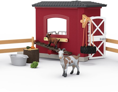 Schleich Farm World Goat Stable