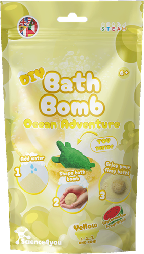 Science4you Bath Bombs DIY Yellow Bag