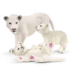 Schleich Wild Life Leeuwenmoeder met welpjes