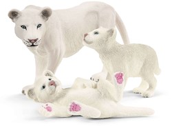 Schleich Wild Life Leeuwenmoeder met welpjes