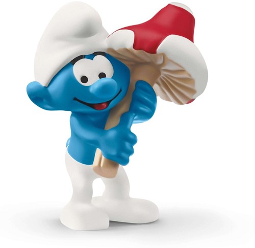 Schleich The Smurfs™  Smurf met gelukspaddenstoel