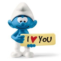 Schleich The Smurfs™  Smurf with sign