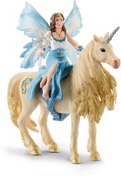 Schleich Bayala® Eyelas buitenrit op gouden eenhoorn
