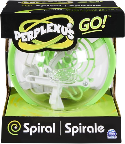 Perplexus - GO! - Spiral, compact en uitdagend puzzeldoolhof - 8+