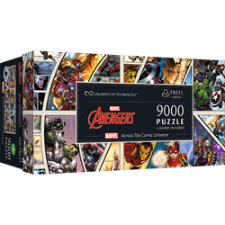 Trefl 9000 UFT - Marvel - Across the Comic Universe / Marvel Heroes_FSC Mix 70%