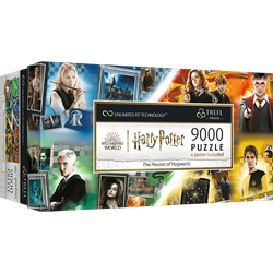 Trefl 9000 UFT - The Houses of Hogwarts / Warner Harry Potter_FSC Mix 70%