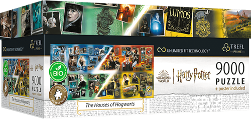Trefl 9000 UFT - The Houses of Hogwarts / Warner Harry Potter_FSC Mix 70%-2
