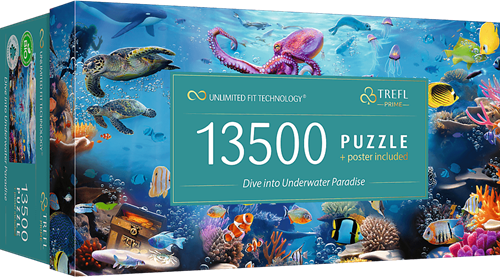 Trefl 13500 UFT - Dive into Underwater Paradise_FSC Mix 70%