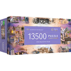 Trefl 13500 UFT - Cities beyond the clouds_FSC Mix 70%