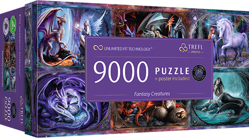 Trefl 9000 UFT - Fantasy world by Anne Stokes_FSC Mix 70%