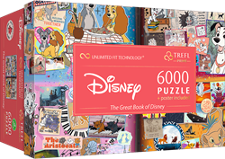 Trefl 6000 UFT - Disney Magical Book of Fairytales / Disney Standard Characters_FSC Mix 70%