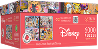 Trefl 6000 UFT - Disney Magical Book of Fairytales / Disney Standard Characters_FSC Mix 70%-2