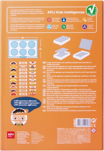 APLI - Emoties Magneetkaart (bord 28x18cm, 30 magneten)-3