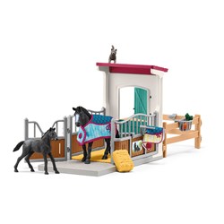 Schleich Horse Club Horse Box with mare and foal