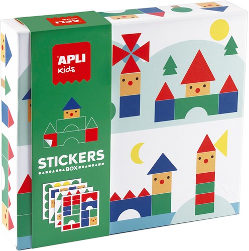 APLI - Stickers Doos Geometrische Dorpen