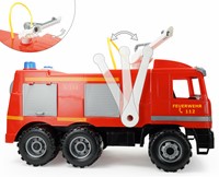 Lena GIGA TRUCKS Brandweerwagen Mercedes-Benz Arocs 63cm-3