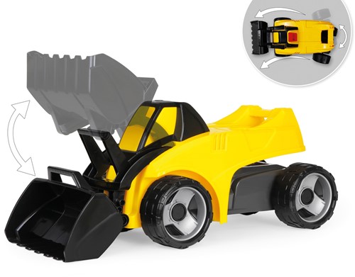 Lena GIGA TRUCKS Ride-on Shovel Pro X 68cm-2