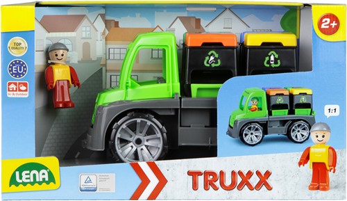 Lena TRUXX Vuilniswagen 28cm-2
