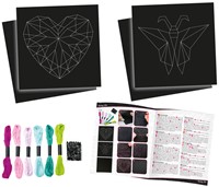 Lena String Art Butterfly & Heart - Tekenkunst-2