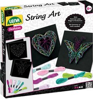 Lena String Art Butterfly & Heart - Tekenkunst