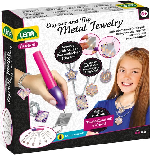 Lena Metalen sieraden maken met graveerset