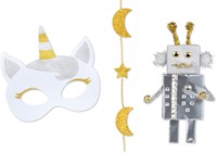 Lena Creatief Jumbo Knutselkoffer Gold & Silver 1500 onderdelen-3
