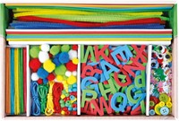 Lena Creatief Knutselkoffer 400 onderdelen-2