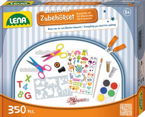 Lena Knutselkoffer accessories set