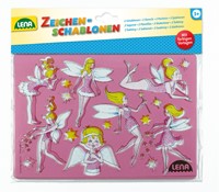 Lena Tekensjablonen Prinsessen en Elfjes-3