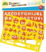 Lena Tekensjablonen Cijfers, Letters en Symbolen-2