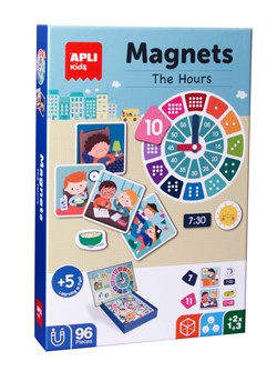 APLI - Klok kijken Magneetkaart 96-delig