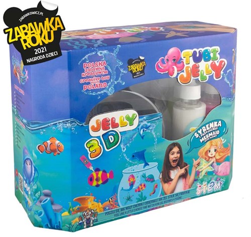 Tuban - Tubi Jelly Set With 8 Colors And Big Aquarium – Mermaid