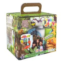 Tuban - Tubi Jelly Set With 6 Colors And Small Aquarium – Dinosaurs