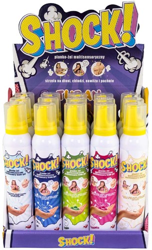 Tuban - CDU 15 pcs Shock! Multisensory Foam-Gel