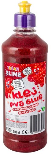 Tuban - Pva Glue Glitter – Red 500 ml
