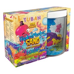 Tuban - Hydrophobic Sand Set – 5 Colors With Aquarium
