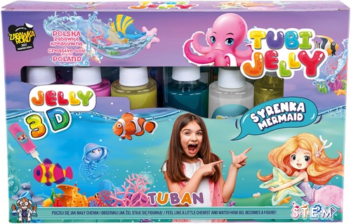 Tuban - Tubi Jelly Set With 6 Colors – Mermaid-2