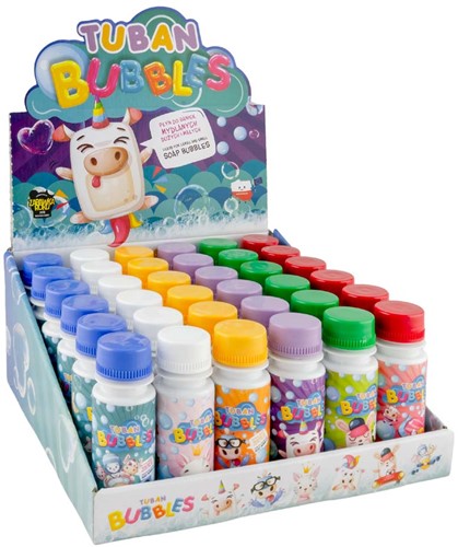 Tuban - CDU 36 pcs Small Soap Bubbles 60 ml