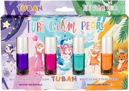 Tuban - Set – Nail Polish Tubi Glam – Pearl 4 PCS.-2