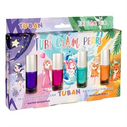 Tuban - Set – Nail Polish Tubi Glam – Pearl 4 PCS.