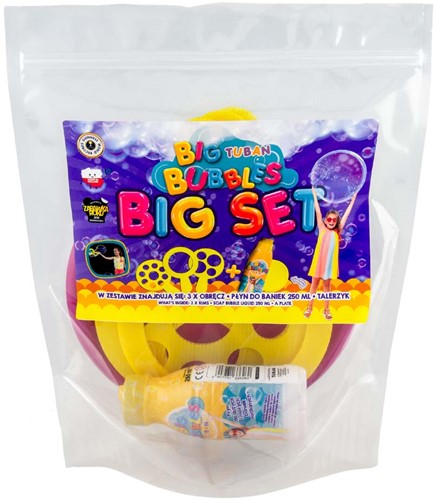 Tuban - Big Set – Liquid 250 ml + Plate + 3 Different Plastic Rings